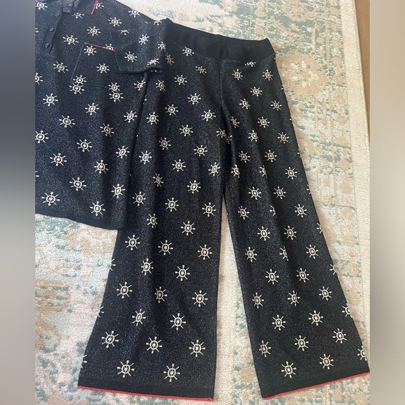 ZARA metallic polo shirt (Sz Sm) and Pant set (Sz M) - Picture 7 of 8